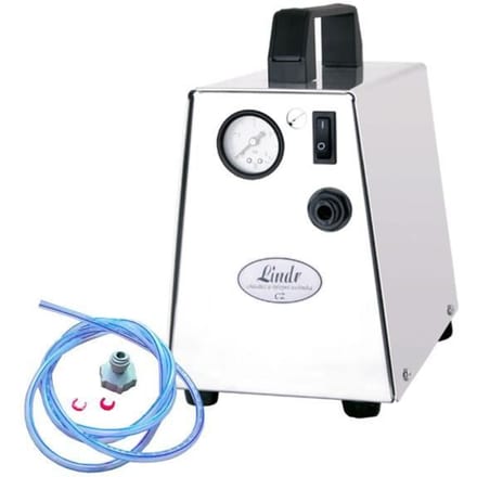 Mini luchtcompressor VK15 complete set voor biertap zonder CO2 40 L