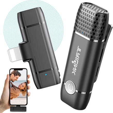 Draadloze Lavalier Microfoon voor Professionele Opnames, Interviews en Presentaties