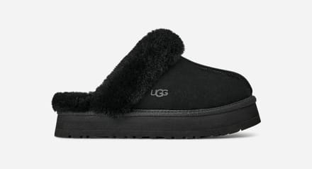 UGG W Disquette Pantoffels - Sloffen - Dames - Zwart - Maat 43