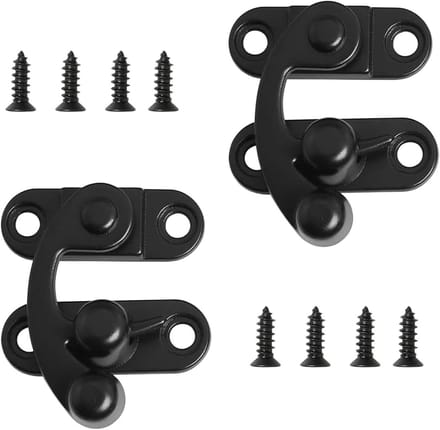 Latch Hook voor Handwerken - Zwart, Ideaal voor Haakprojecten en Creatieve DIY Klussen
