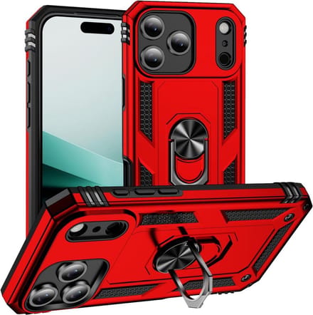 Casemania – Backcover – Armor – iPhone 17 Pro Max – Rood