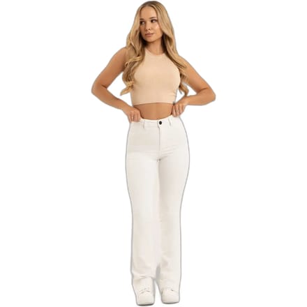 Damesjeans flare Gym Glamour