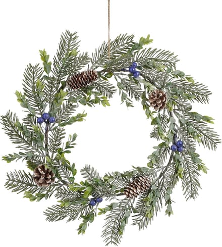 Wreath green TIPS 84 - h7xd42cm