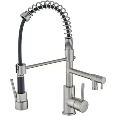 Essebagno Keukenmengkraan Mixer Pro Nikkel