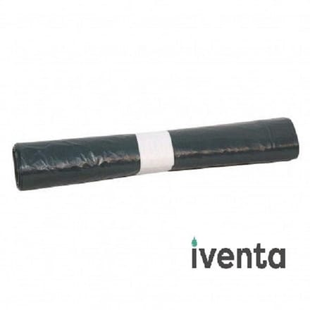 Afvalzak, HDPE, 60l, T20, 61x80cm, grijs, 500 stuks