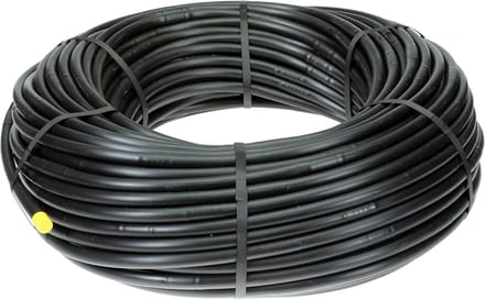 Druppelslang - Parelslang irrigatie - Efficiënte tuinbewatering - Ingesloten druppelaars - 16mm x 10m - Zwart