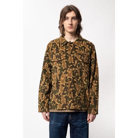 Nudie Jeans Colin Camouflage Multi Größe: S | Leichte Jacken Outlet | Herren