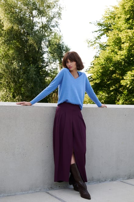Jack skirt technical jersey | Cherry - Cherry / S
