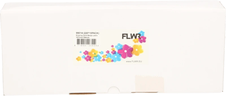 FLWR - Labelprinterrol / 99014 (S0722430) / 54mm x 101mm - Geschikt voor Dymo