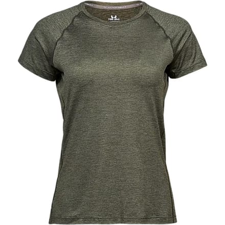 Tee Jays - Women´s CoolDry Tee - Olive Melange - S