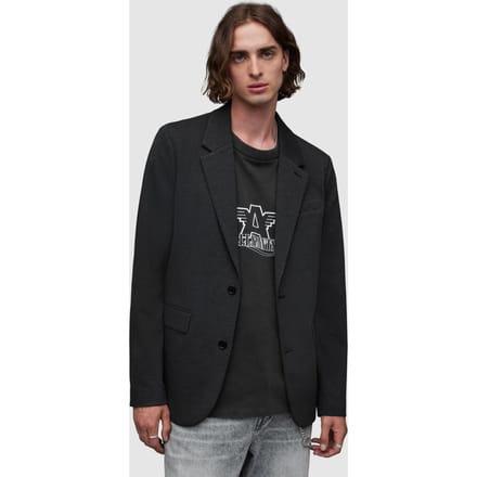 AllSaints Helm Blazer Charcoal Marl Größe: 42 | Blazer Outlet | Herren | Schwarz