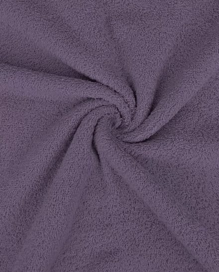 Badstof Katoen Uni – Donker Paars – 350 g/m² – 94% Katoen / 6% Polyester – 150 cm Breed – Per Meter
