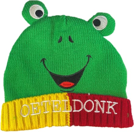 Oeteldonk baby muts kikker