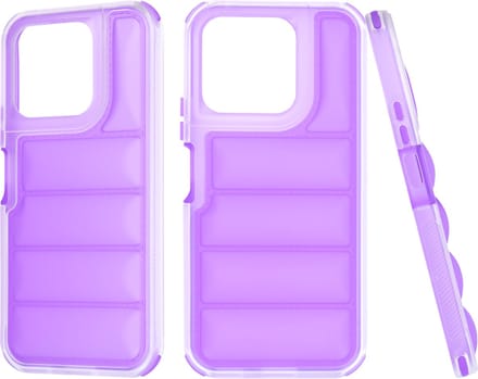 Hoesje geschikt voor HONOR X8b - Techsuit Wave Shield Shockproof Hard Case Back Cover - Paars