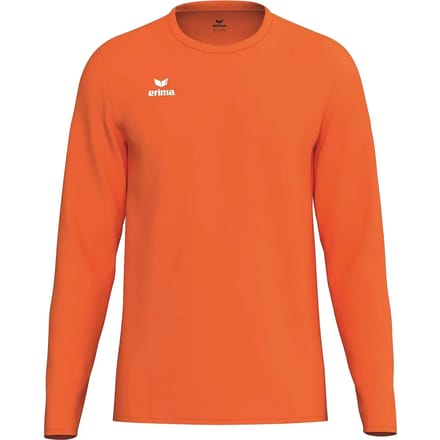Erima Intro Voetbalshirt Lange Mouw Kinderen - Oranje | Maat: 116