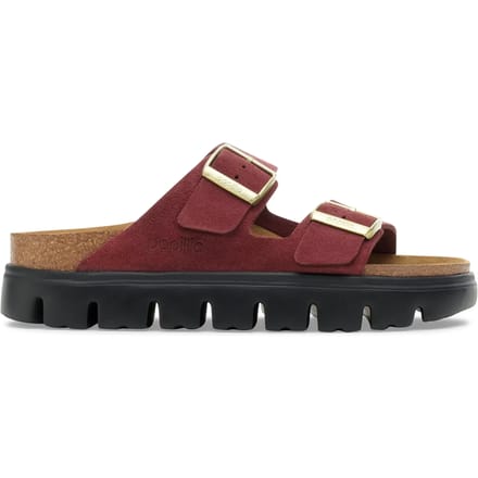Dames suède leren sandalen met plateau Papillio Arizona