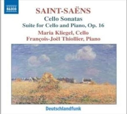 Maria Kliegel & François-Joël Thiollier - Saint-Saëns: Cello Sonatas 1 & 2 (CD)