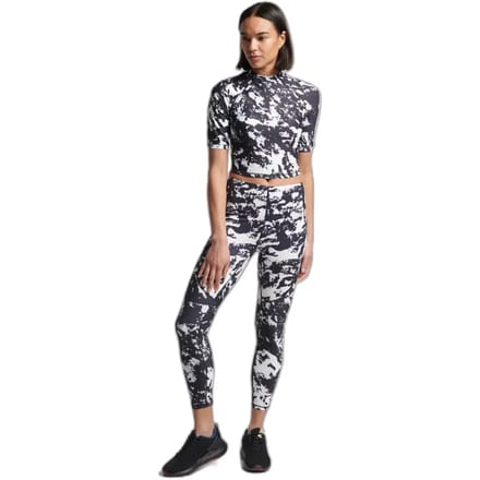 Superdry Run 7/8 Leggings Zwart XS Vrouw