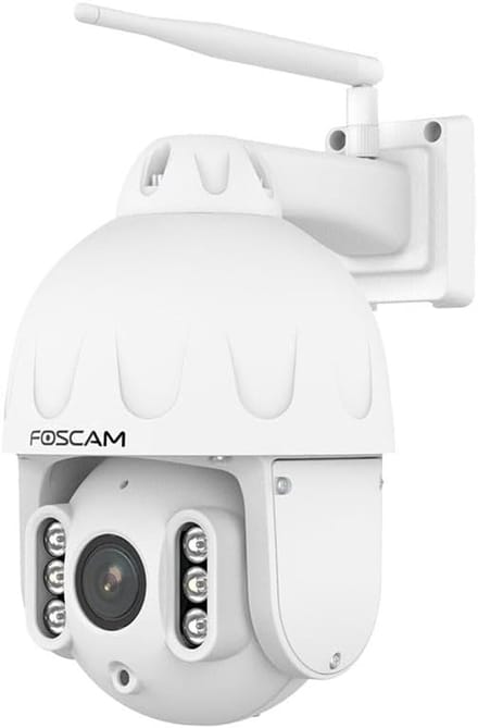 8MP Wifi PTZ Dome Buiten Camera met Slimme Tracking en Verlichting