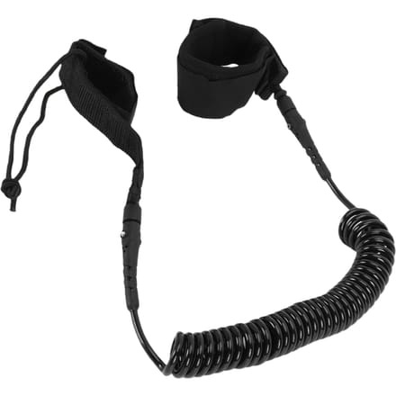 Laisse de cheville pour planche de surf TPU Nylon 9.8FT Enroulée Leash pour Stand Up Paddle Board Corde de jambe pour Shortboard Longboard
