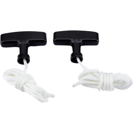 2 stuks terugslagstarthendels voor grasmaaiers met 1,5 m snoer, accessoires voor grasmaaiers