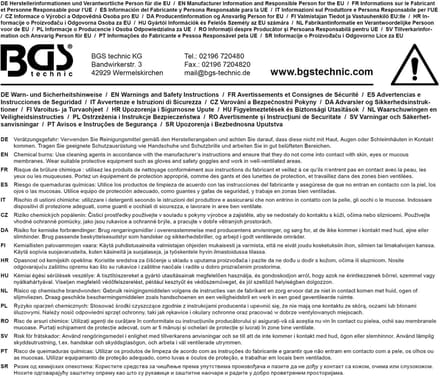 BGS Universele industriereiniger 5 liter