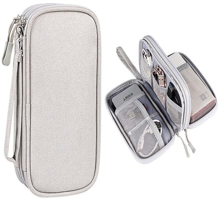 Elektronica Accessoires Organizer-Compact Grootte-Waterdicht-Grijs