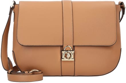 U.S. POLO ASSN. schoudertas Winterberry Flap Bag Camel Lichtbruin