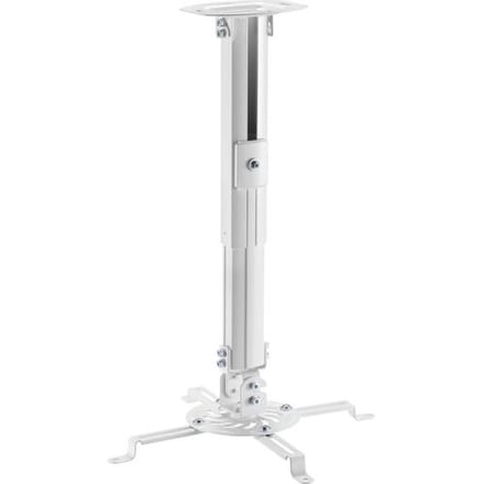 Reflecta Prometheus Plafondbeugel voor beamer Plafondhouder, Draaibaar, Kantelbaar Afstand vloer-plafond (max.): 580 mm Wit