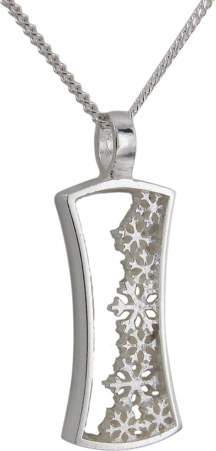 AuBor ®. Hanger. Zilver. De eerste sneeuw