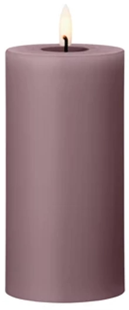 Ester & Erik Led Pillar kaars H15cm winter rose