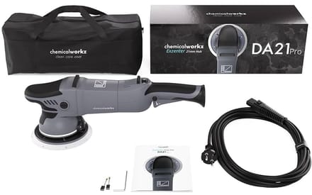 ChemicalWorkz® - DA21 Pro Excentrische Polijstmachine - 150mm - 1000Watt + Draagtas
