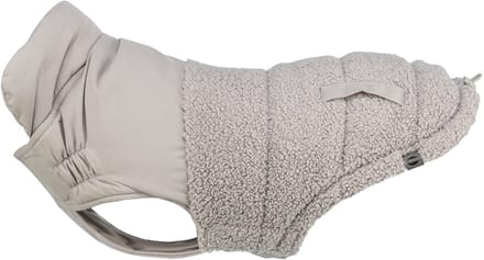 Hondenjas Trixie - Grijs 21 Cm - Warme Wattering, Verstelbare Borstflap