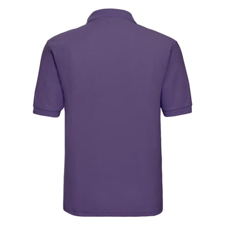Russell Heren Klassiek Polycotton Poloshirt (Paars)
