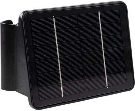 Solar buitenlamp - 50lm 2700K - Zwart - IP54 - Sensor