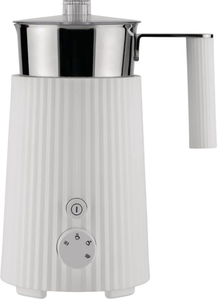 Melkopschuimer Alessi Plisse White