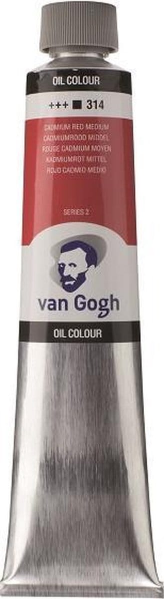 Olieverf - #314 Cadmiumrood Middel - van Gogh - 20ml