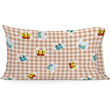 Kussensloop Piggys Vichy | Mr Fox