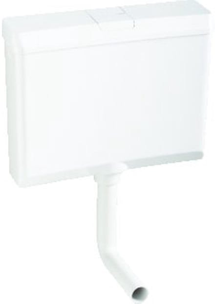 Wisa 790 Opbouwspoelreservoir H40.1xB51xD12.8cm Wit