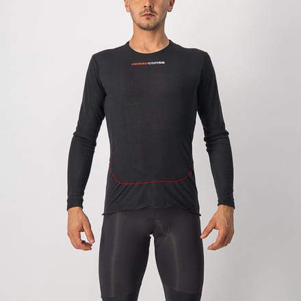 Castelli Ondershirt Lange mouwen Heren Zwart - PRoSecco Tech Long Sleeve Black - M