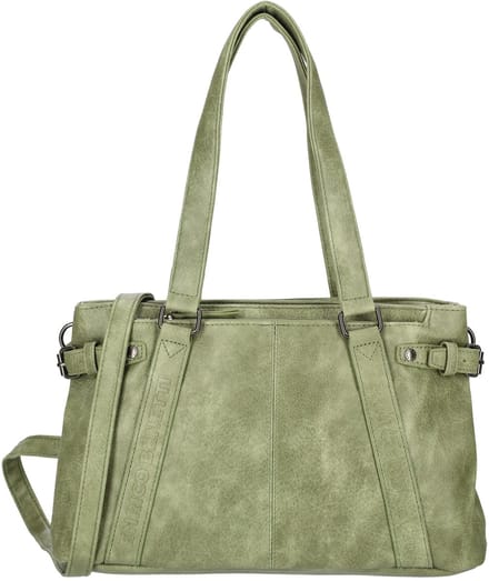 Enrico Benetti Emma Schoudertas - Shopper - Mosgroen