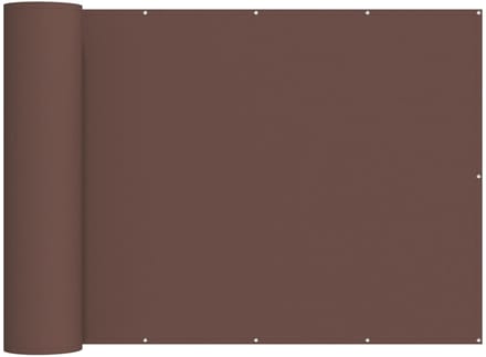 vidaXL - Balkon - Privacy - Scherm - 200 - x - 700 - cm - Stof - met - PU-coating - Bruin