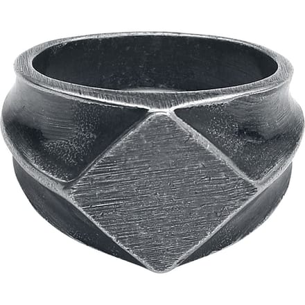 etNox hard and heavy Ring - Basic - voor Mannen - zilverkleurig