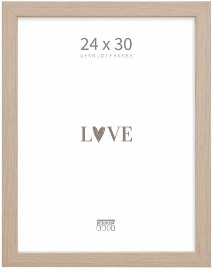 Deknudt Frames fotolijst S45RJ1 - naturel eikkleur - hout - 24x30 cm