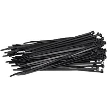 Kabelbinder, 150 x 3,5 mm, zwart, 100 stuks