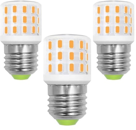 E27 LED-gloeilampen voor badkamer en woonkamer - 4W 625 lumen - Warm wit 3000K - 3-pack