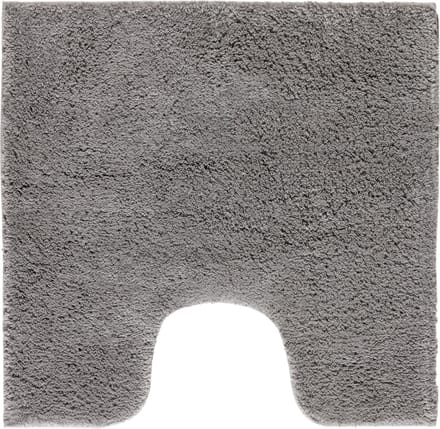 Casilin Havana WC-mat - 59 x 59 cm - Met uitsparing - Antislip - Grijs