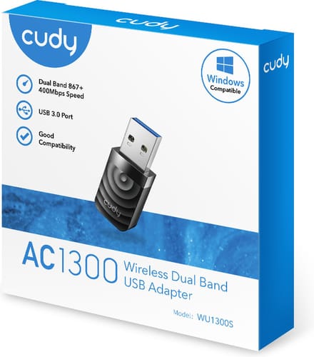 Cudy WU1300S - AC1300 Wi-Fi USB Adapter