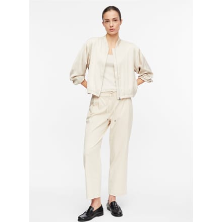 Comma  Pants Beige Größe: 38 | Straight Jeans Outlet | Damen | Braun