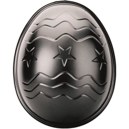 Bakvorm - STAAL - Paasei - 26 x 21 cm - Hoogte 8,3 cm - Vaatwasserbestendig